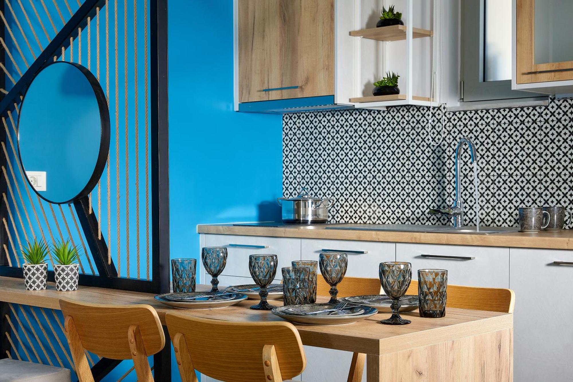 Theasea Stylish Residences Pánormos الغرفة الصورة